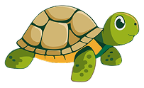 a happy turtle